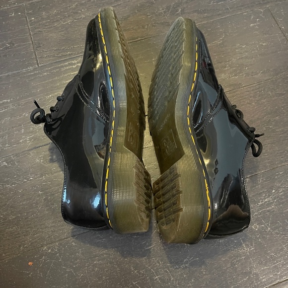 Dr. Martens women 1461 Black Patent Leather Oxford Shoes US 8/EU 39 - Picture 7 of 11